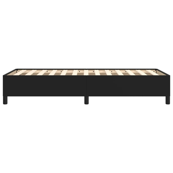 sengeramme 80x200 cm kunstlæder sort