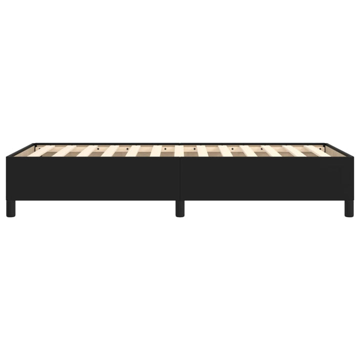 sengeramme 100x200 cm kunstlæder sort