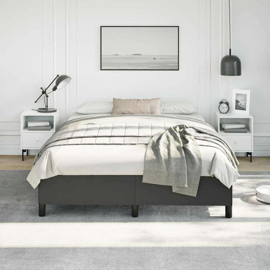 sengestel uden madras sort 152x203 cm queen size kunstlæder