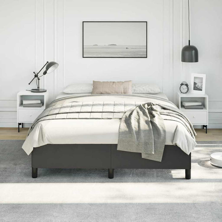 sengestel uden madras sort 152x203 cm queen size kunstlæder