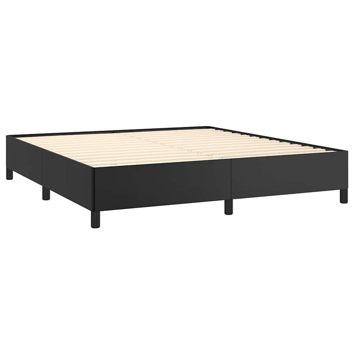 sengestel uden madras sort 152x203 cm queen size kunstlæder