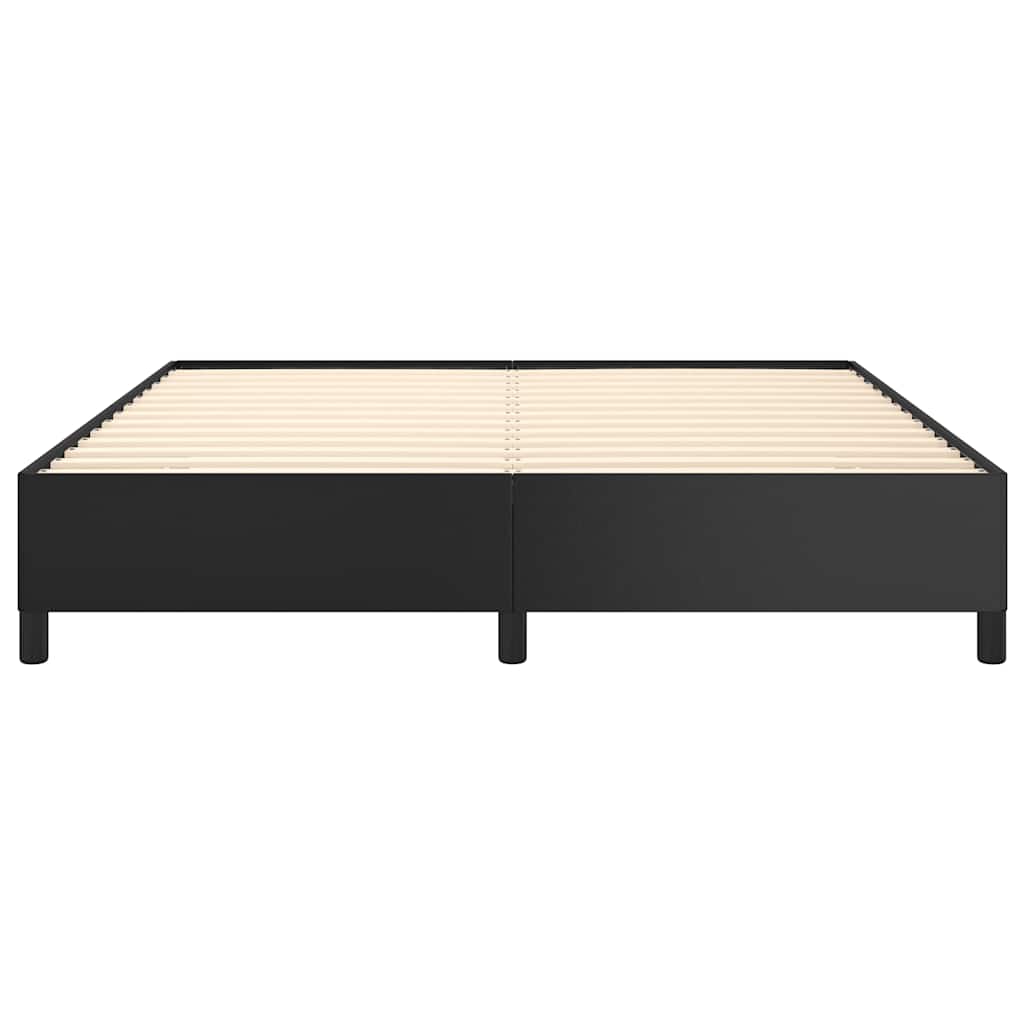 sengestel uden madras sort 152x203 cm queen size kunstlæder