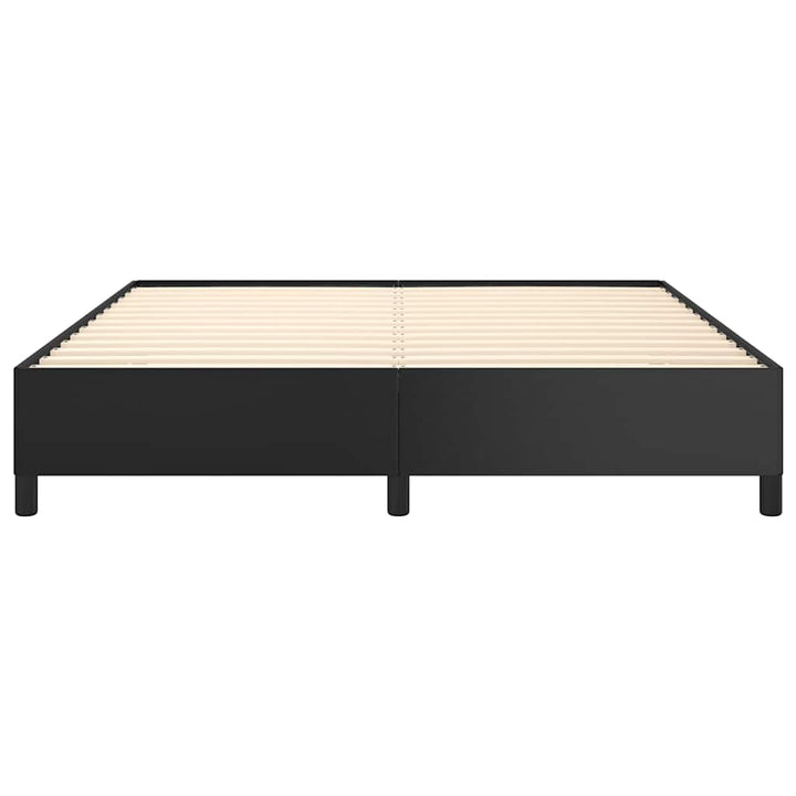 sengestel uden madras sort 152x203 cm queen size kunstlæder