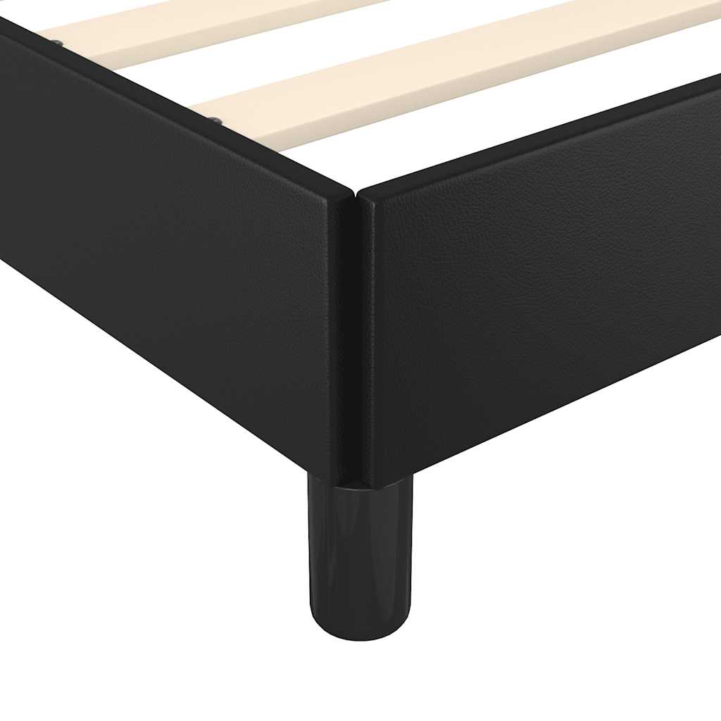 sengestel uden madras sort 152x203 cm queen size kunstlæder