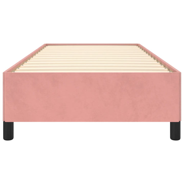 sengeramme 80x200 cm fløjl pink