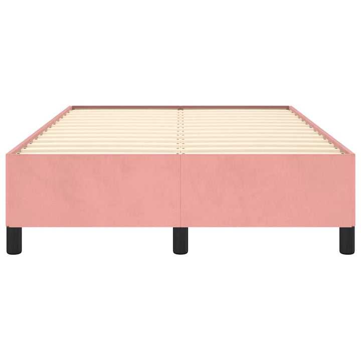 sengeramme 120x200 cm fløjl pink