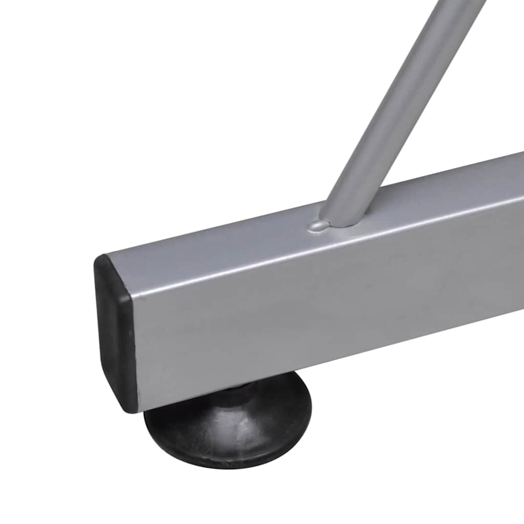 computerbord til hjørne 132x112x99 cm konstrueret træ hvid