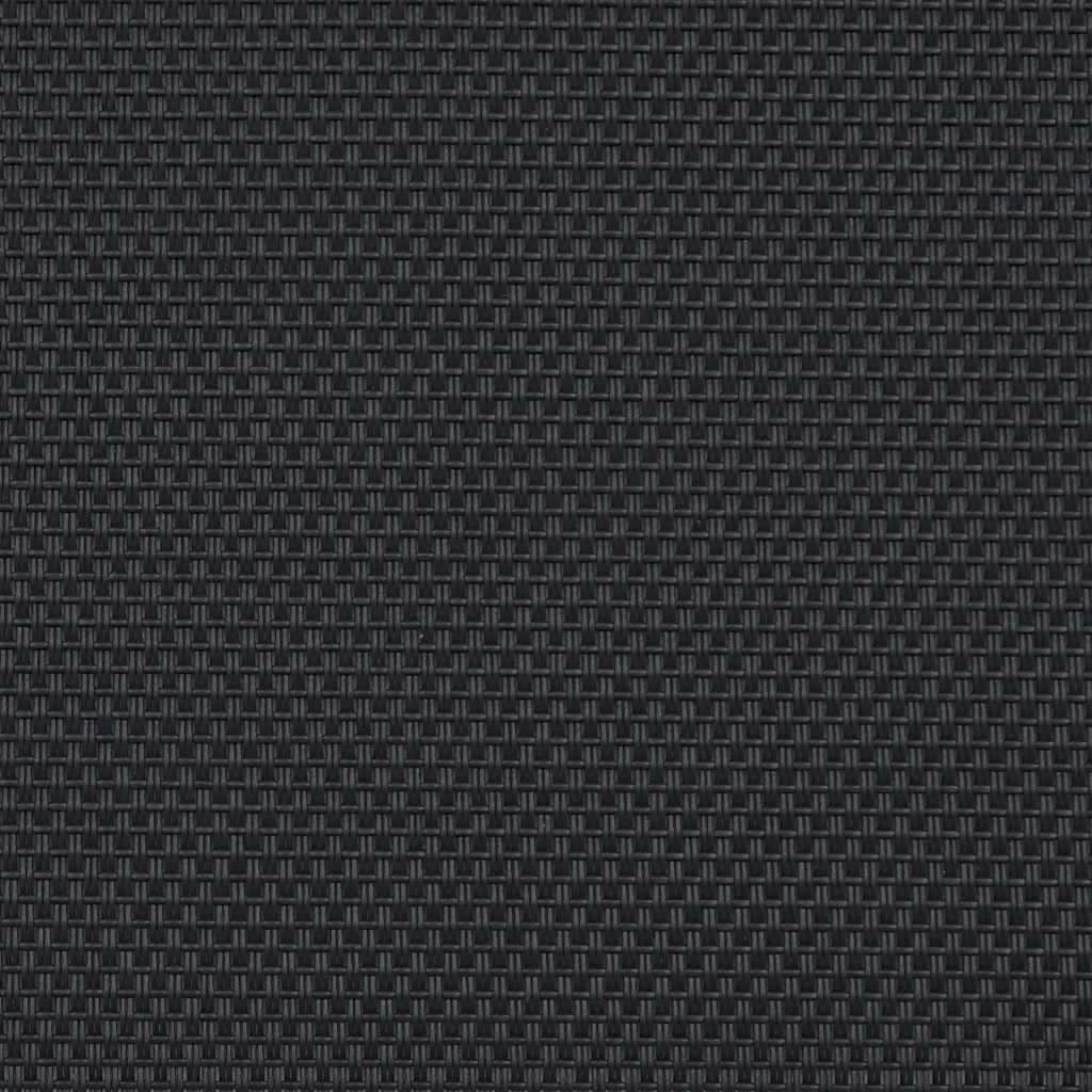 foldbare havestole 6 stk. massivt akacietræ og textilene