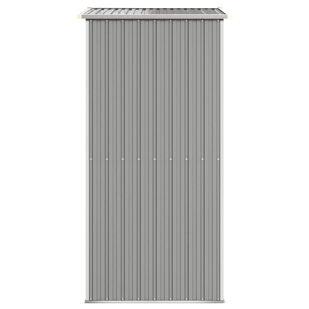 haveskur 192x108x223 cm galvaniseret stål lysegrå