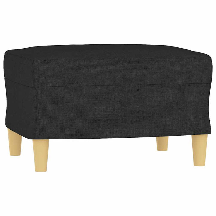 fodskammel 60x50x41 cm stof sort