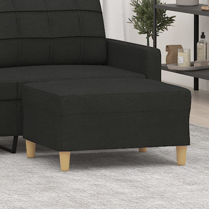 fodskammel 70x55x41 cm stof sort