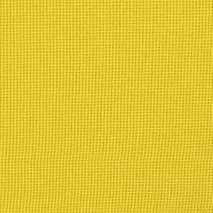 fodskammel 70x55x41 cm stof lysegul
