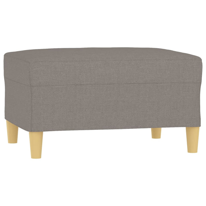 fodskammel 70x55x41 cm stof gråbrun