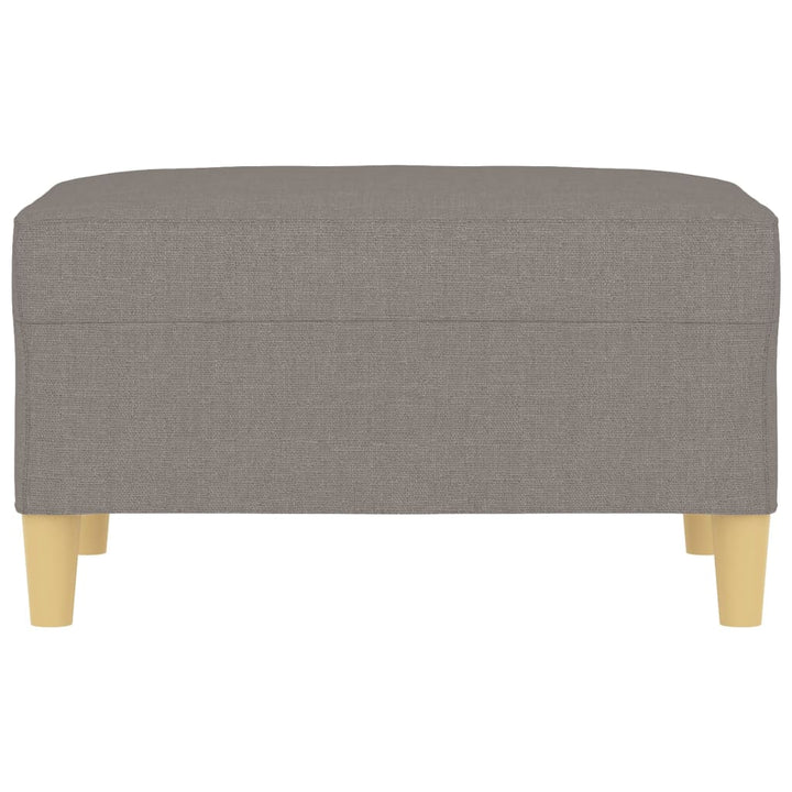 fodskammel 70x55x41 cm stof gråbrun