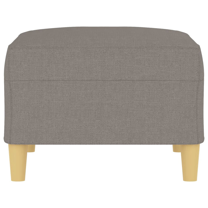 fodskammel 70x55x41 cm stof gråbrun