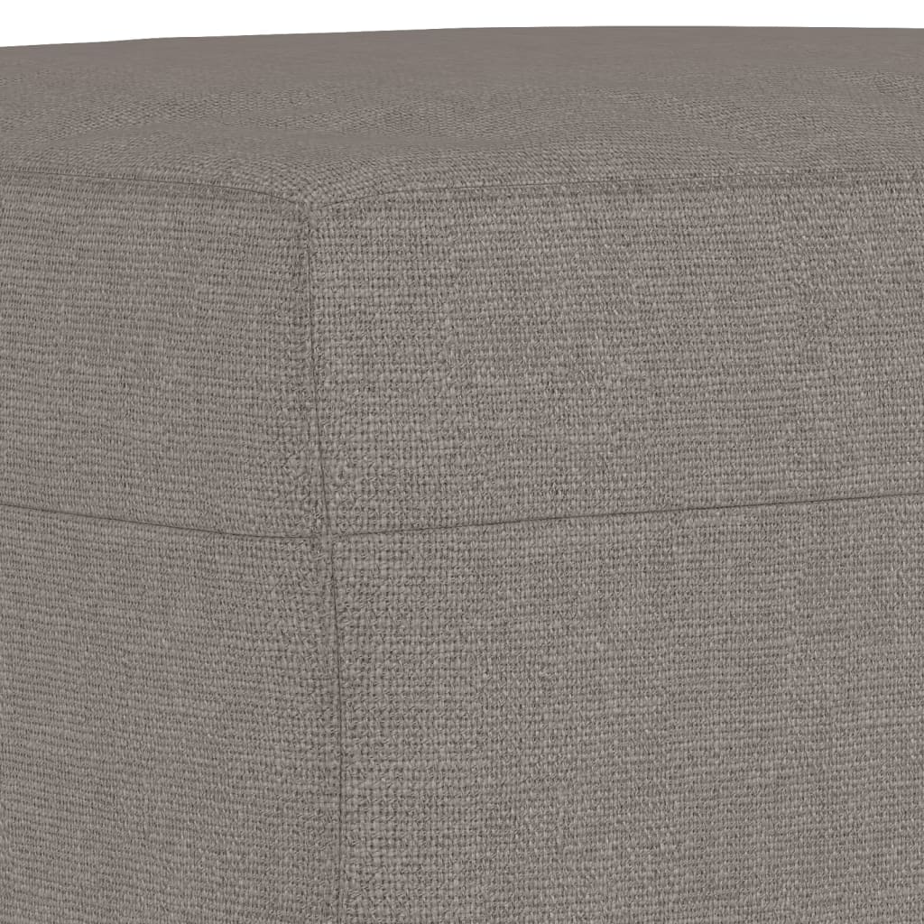 fodskammel 70x55x41 cm stof gråbrun