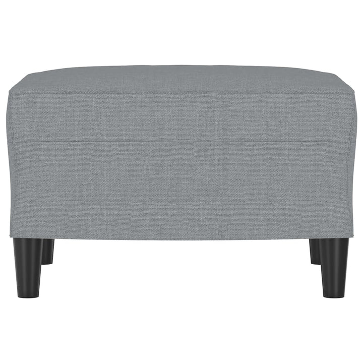 fodskammel 60x50x41 cm stof grå