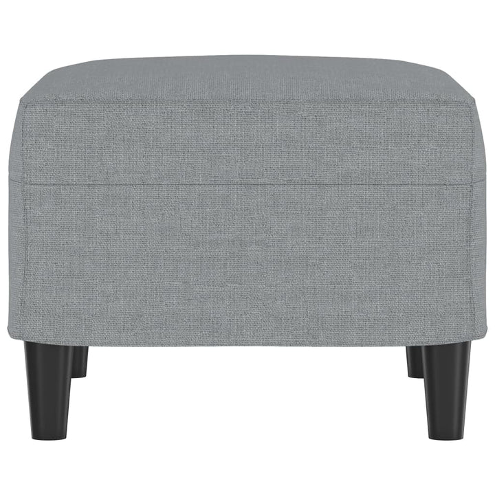 fodskammel 60x50x41 cm stof grå