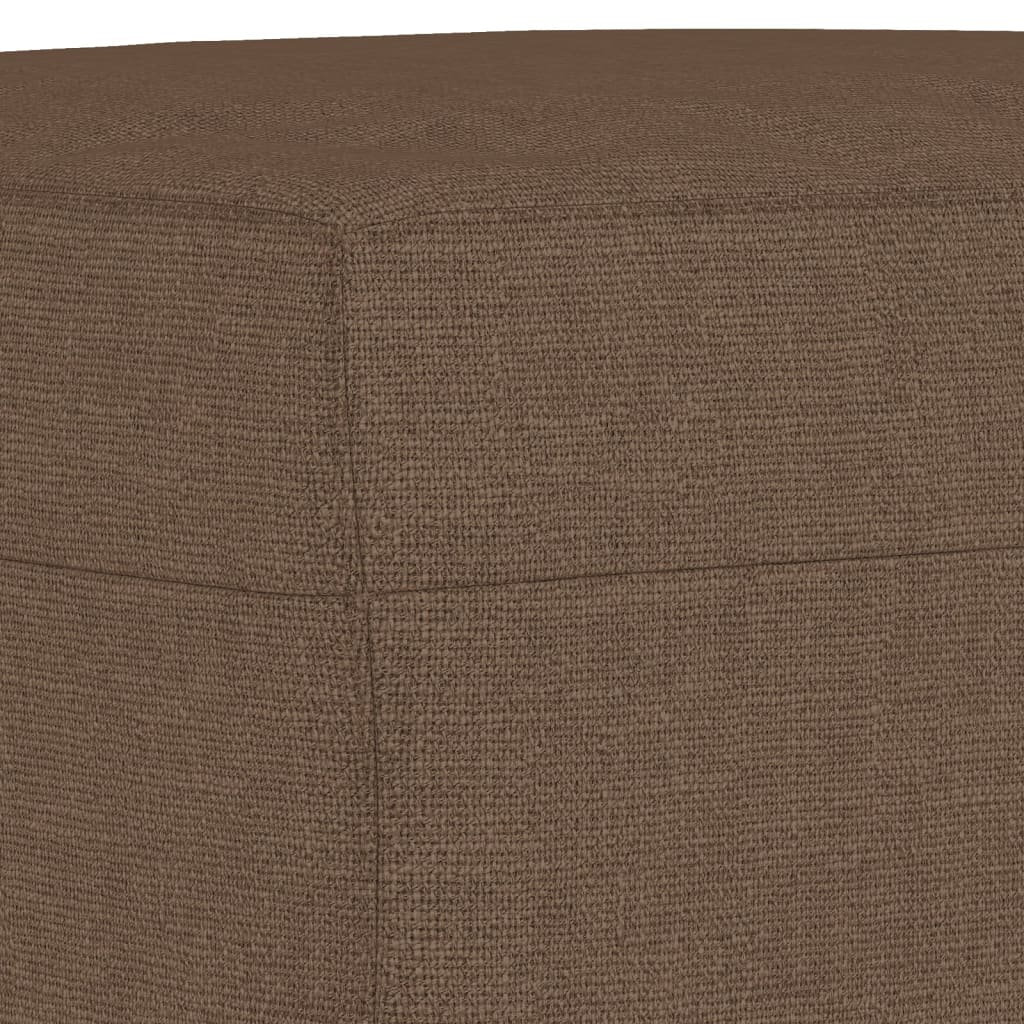 fodskammel 60x50x41 cm stof brun