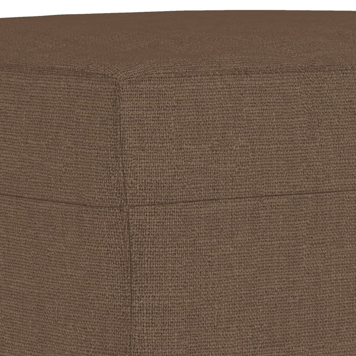 fodskammel 60x50x41 cm stof brun