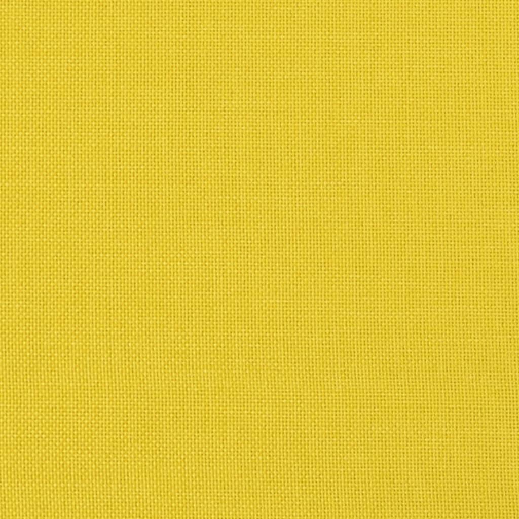 fodskammel 60x50x41 cm stof gul