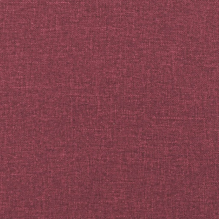 fodskammel 60x50x41 cm stof vinrød