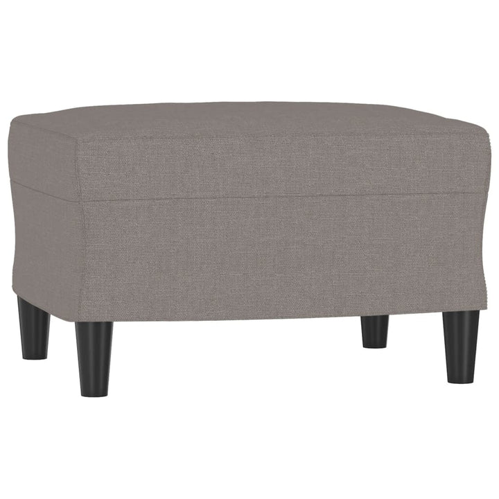 fodskammel 60x50x41 cm stof gråbrun
