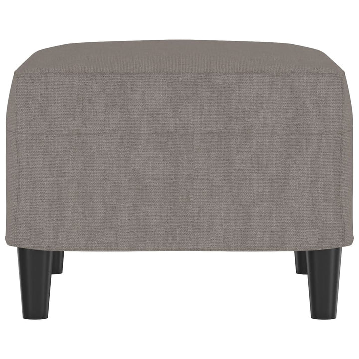 fodskammel 60x50x41 cm stof gråbrun