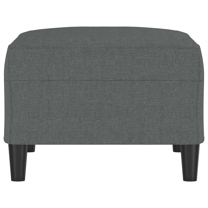 fodskammel 70x55x41 cm stof mørkegrå