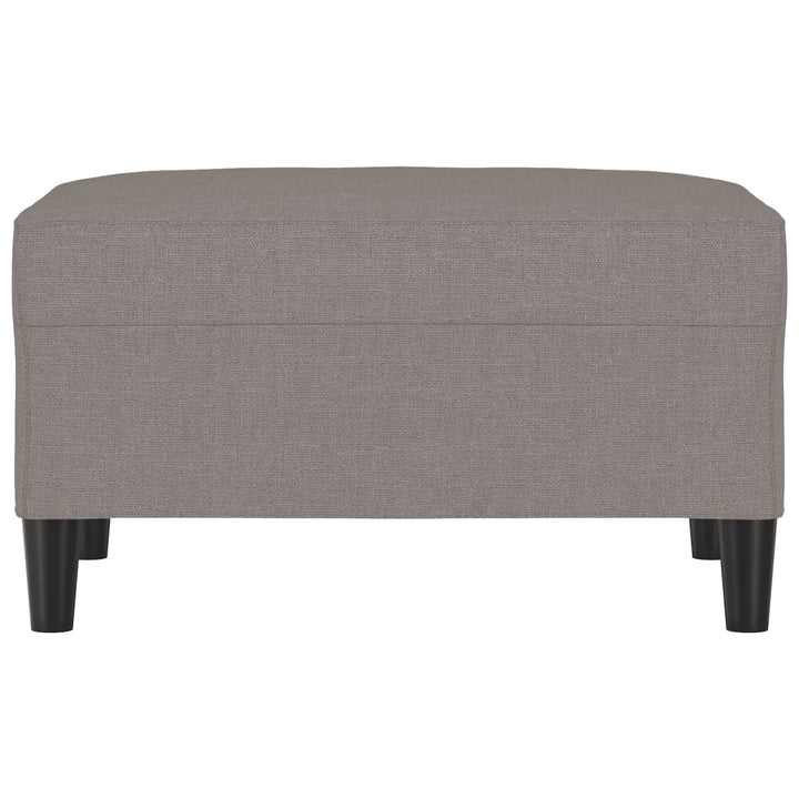 fodskammel 70x55x41 cm stof gråbrun