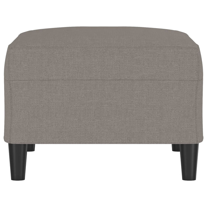 fodskammel 70x55x41 cm stof gråbrun