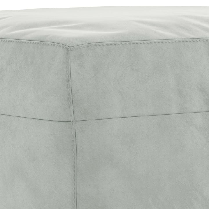 fodskammel 70x55x41 cm velour grå