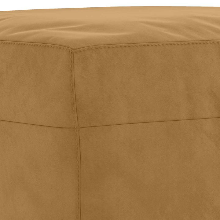 fodskammel 70x55x41 cm velour brun