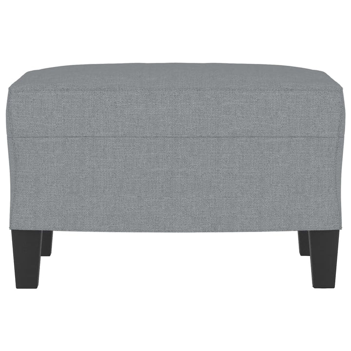 fodskammel 60x50x41 cm stof grå