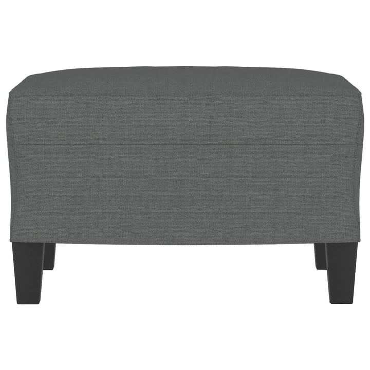 fodskammel 60x50x41 cm stof Mørkegrå