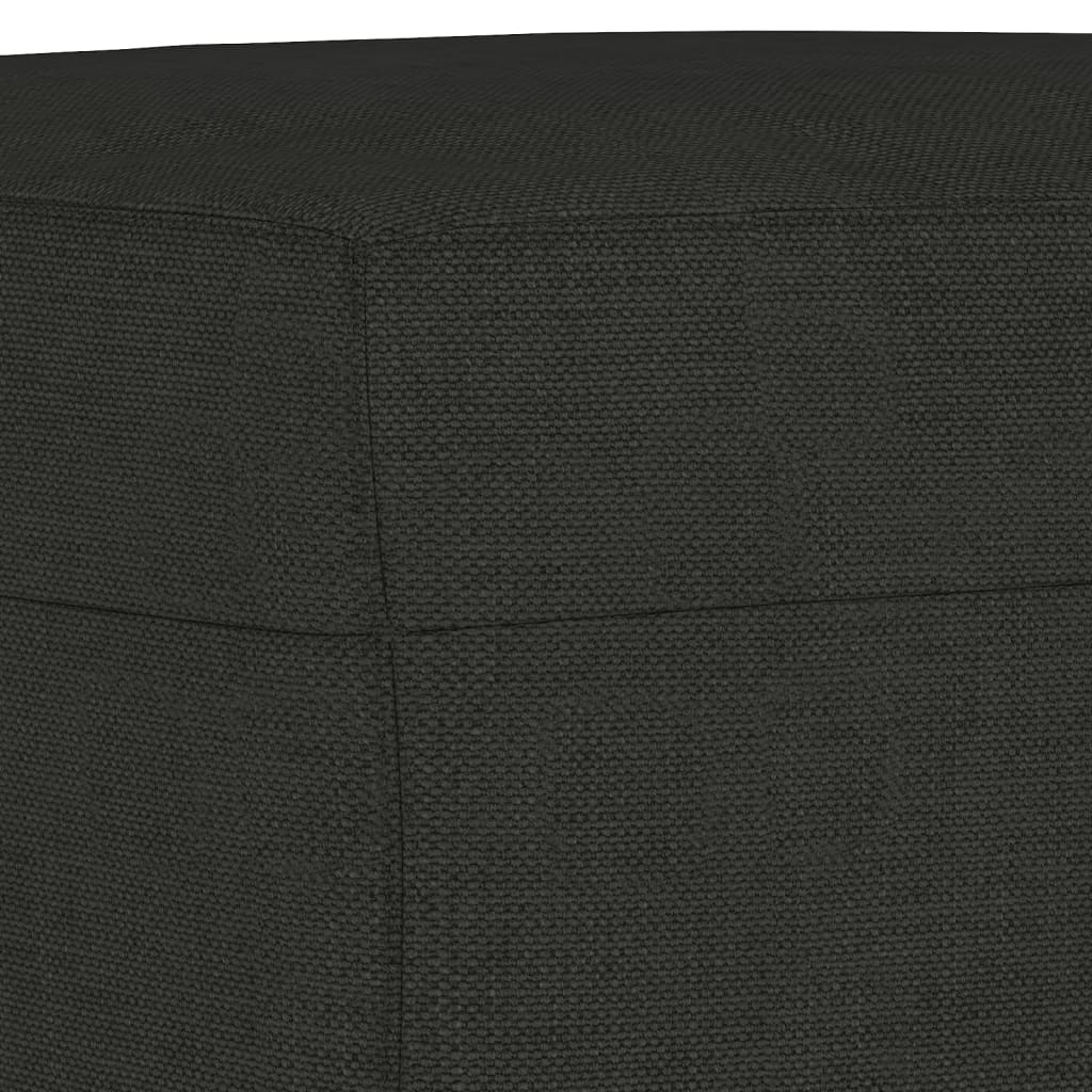 fodskammel 60x50x41 cm stof sort