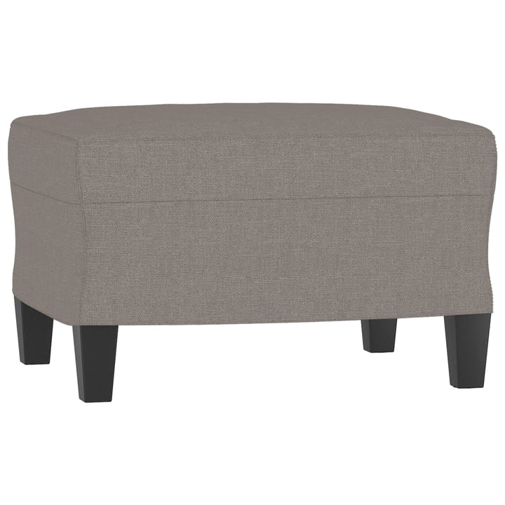 fodskammel 60x50x41 cm stof gråbrun