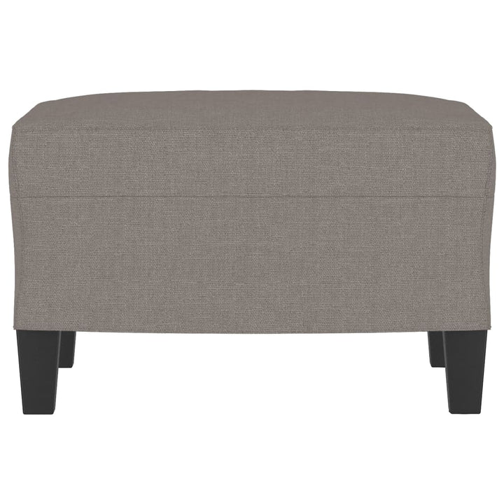 fodskammel 60x50x41 cm stof gråbrun