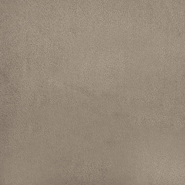 fodskammel 60x50x41 cm mikrofiberstof gråbrun