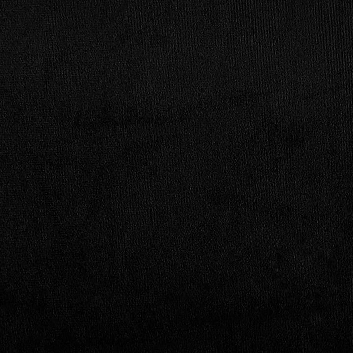 fodskammel 60x50x41 cm mikrofiberstof sort