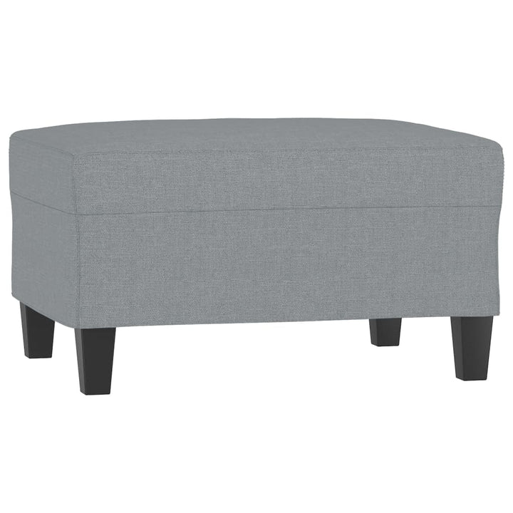 fodskammel 70x55x41 cm stof grå