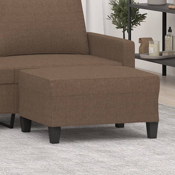 fodskammel 70x55x41 cm stof brun