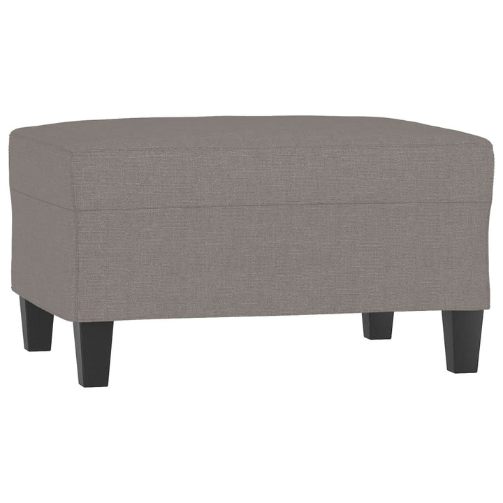 fodskammel 70x55x41 cm stof gråbrun