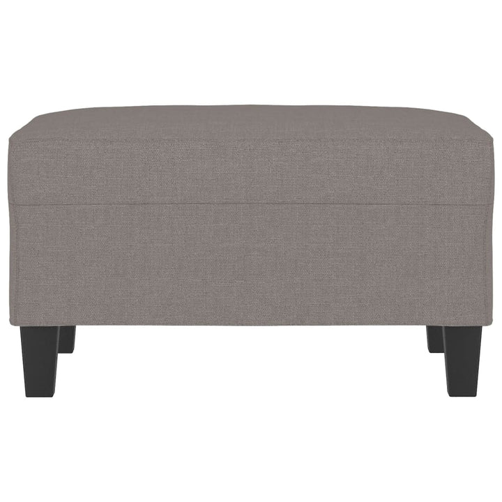fodskammel 70x55x41 cm stof gråbrun