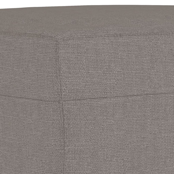 fodskammel 70x55x41 cm stof gråbrun