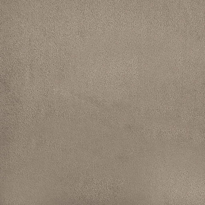 fodskammel 70x55x41 cm mikrofiberstof gråbrun