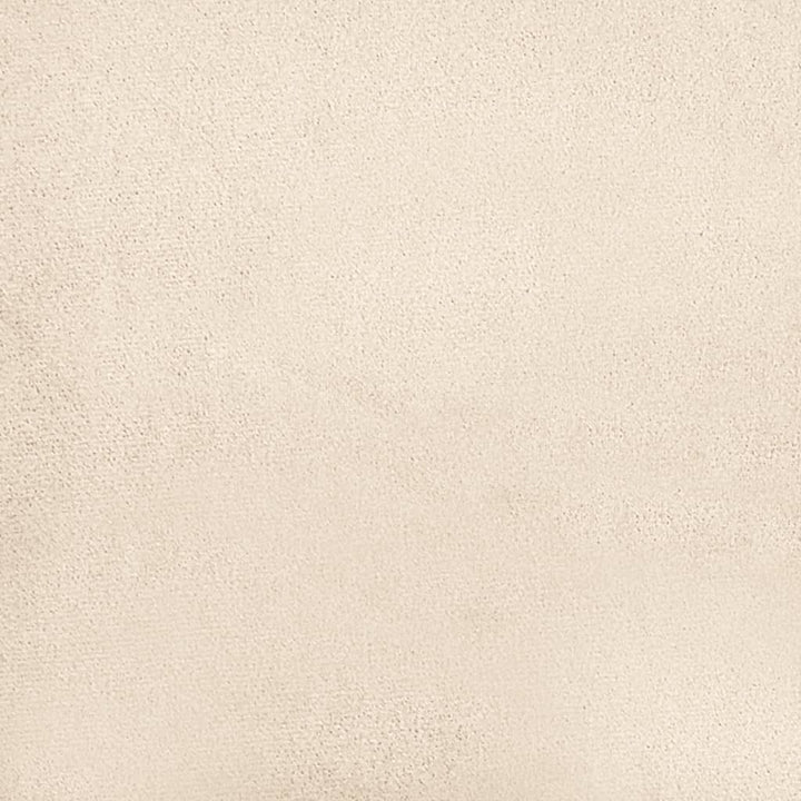 fodskammel 70x55x41 cm mikrofiberstof beige