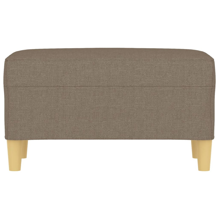 bænk 70x35x41 cm stof gråbrun