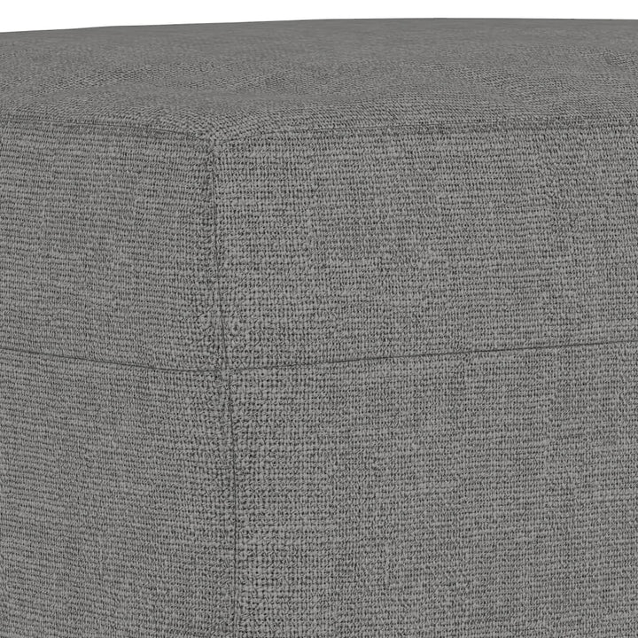 bænk 100x35x41 cm stof mørkegrå