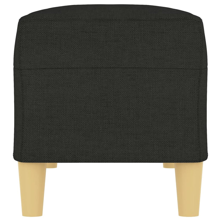 bænk 100x35x41 cm stof sort